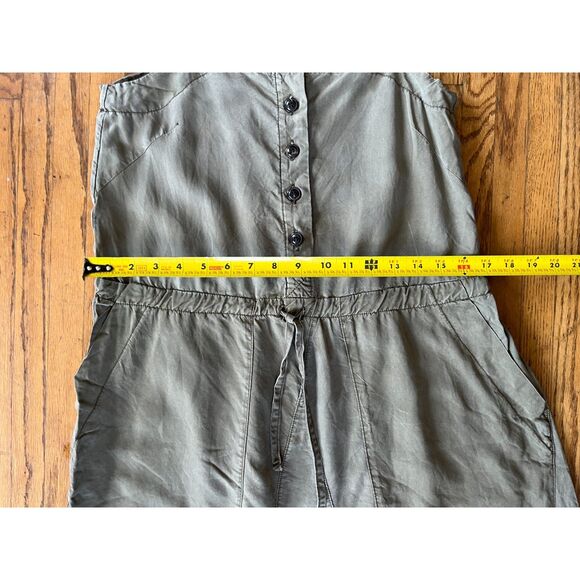 PRAIRIE UNDERGROUND Green Pullover Jumpsuit Coverall Dungarees  Women's Sz Small - Picture 8 of 9